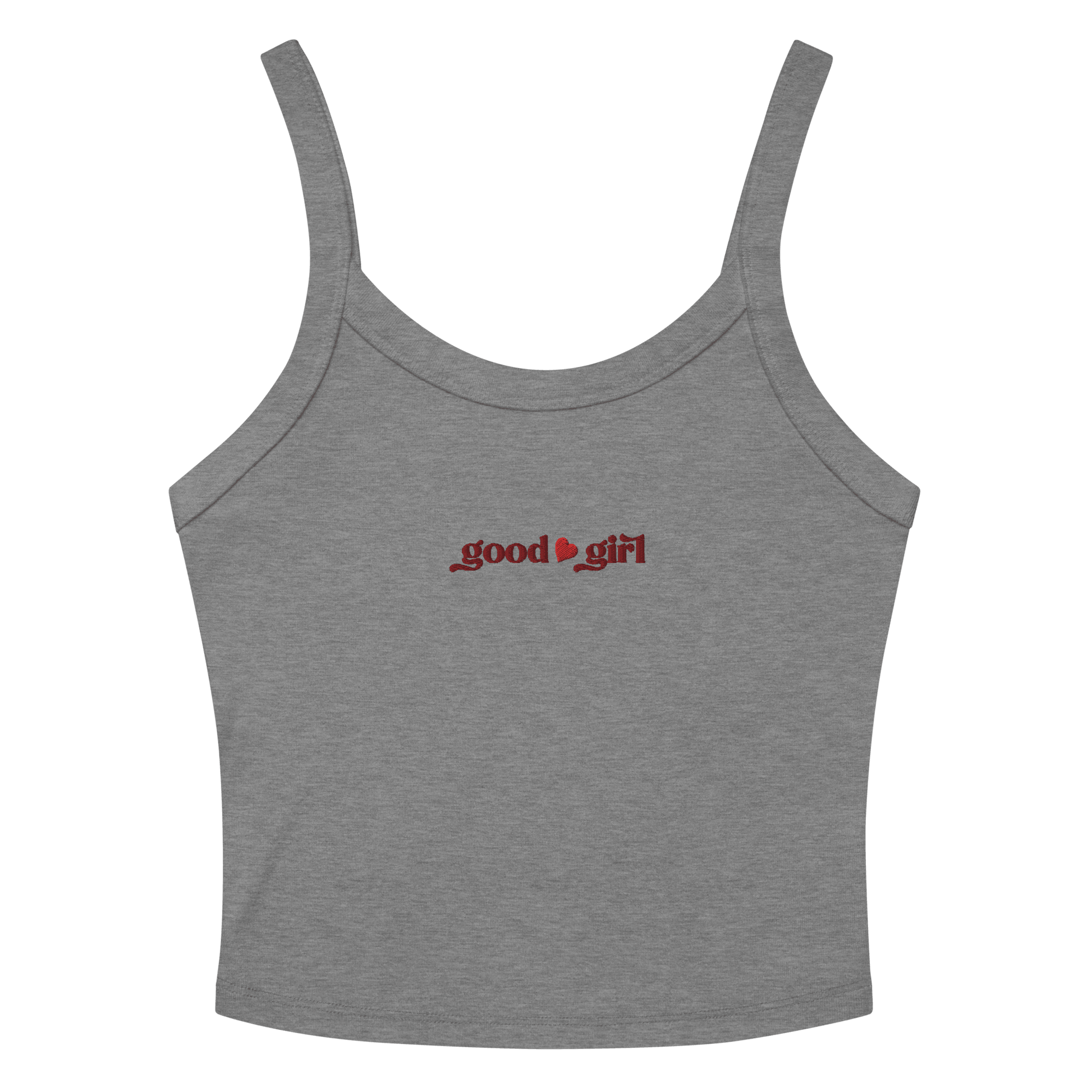 Good Girl Baby Tank with Retro Red Icing