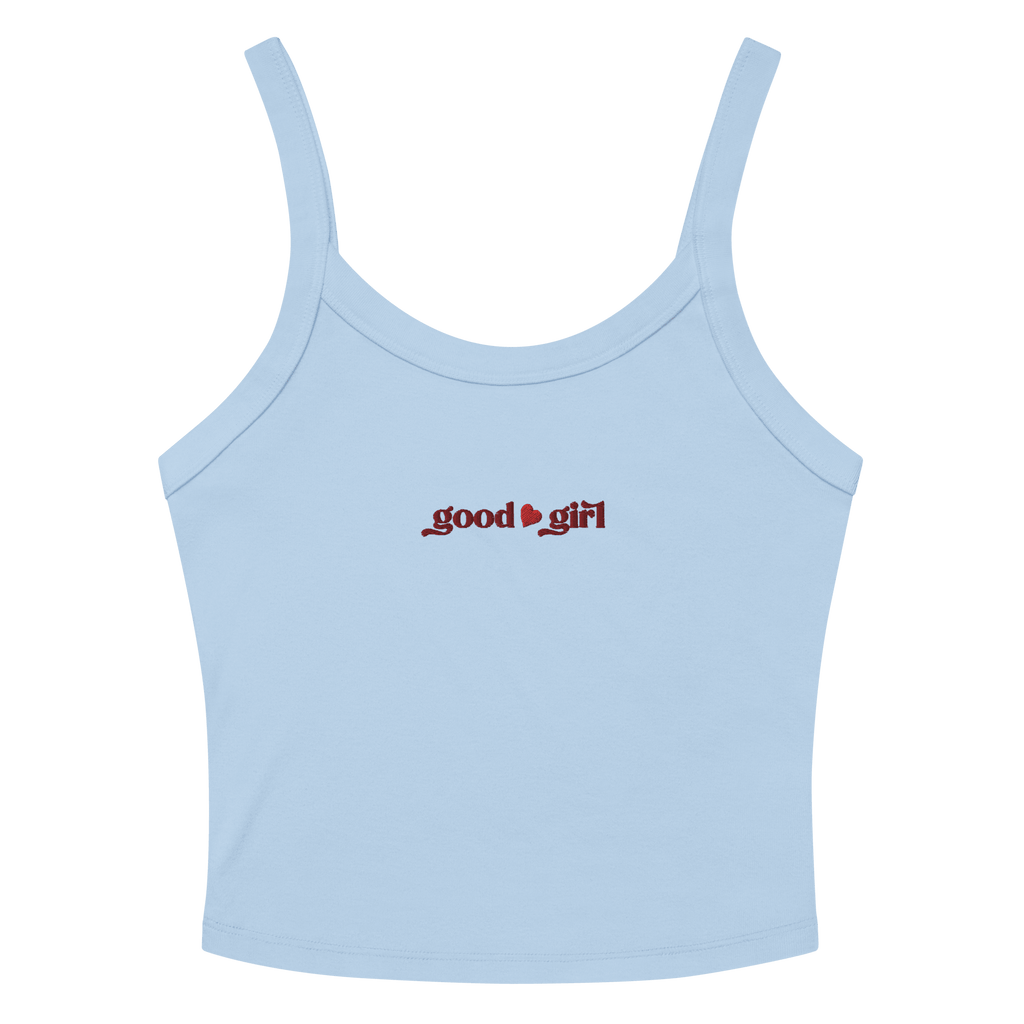 Good Girl Baby Tank with Retro Red Icing