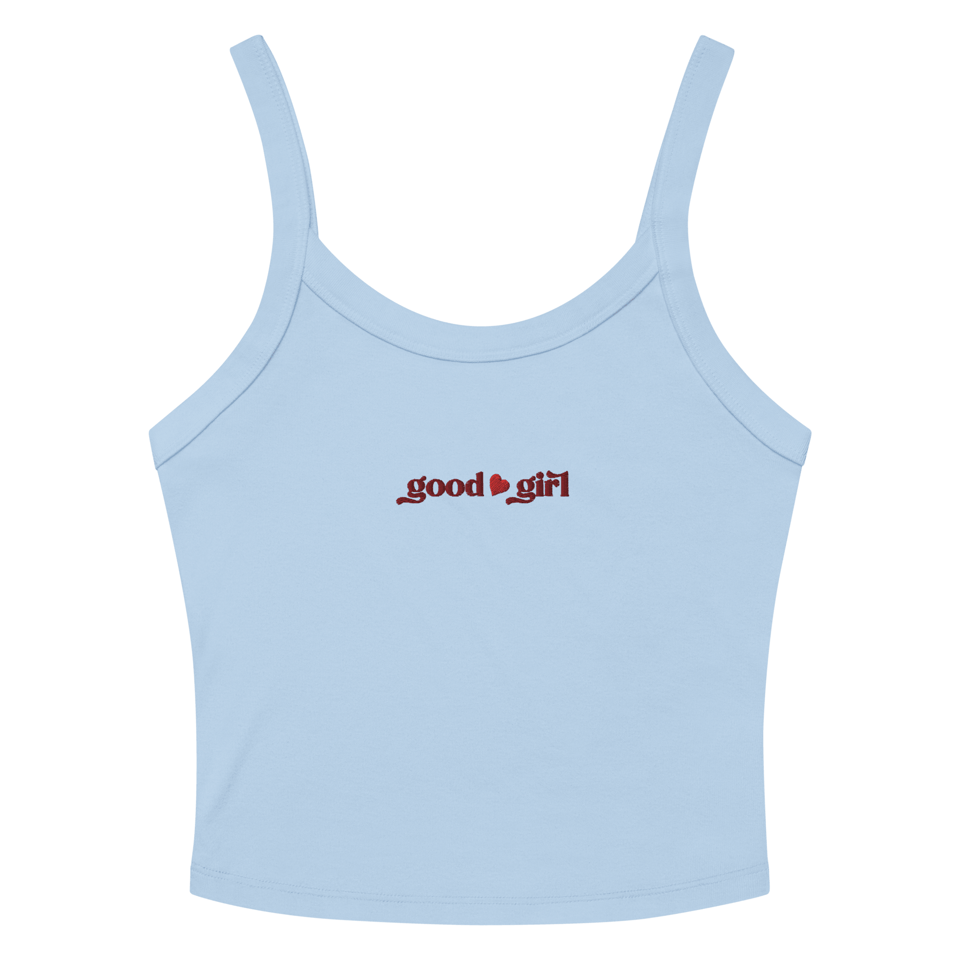 Good Girl Baby Tank with Retro Red Icing