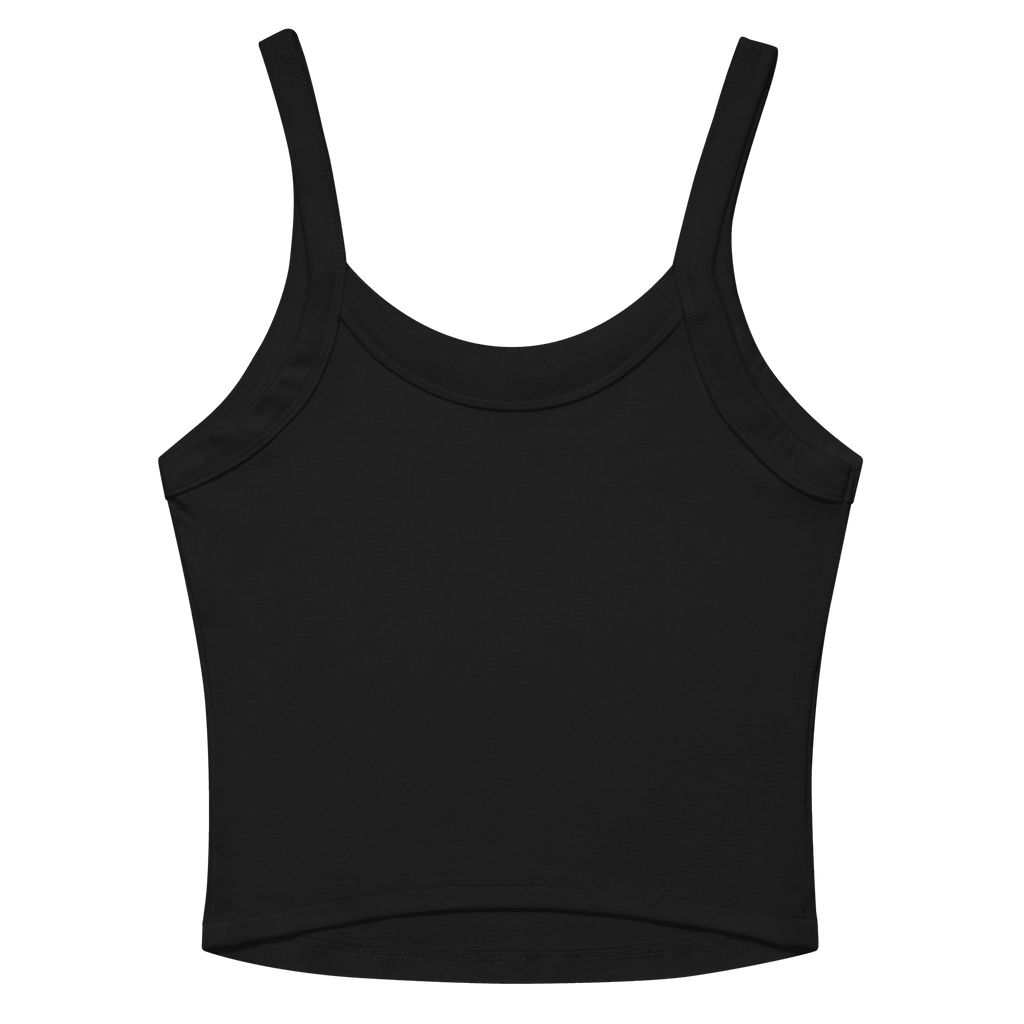 Good Boy Baby Tank in After Midnight black sleeveless cropped top by The Siq Collective