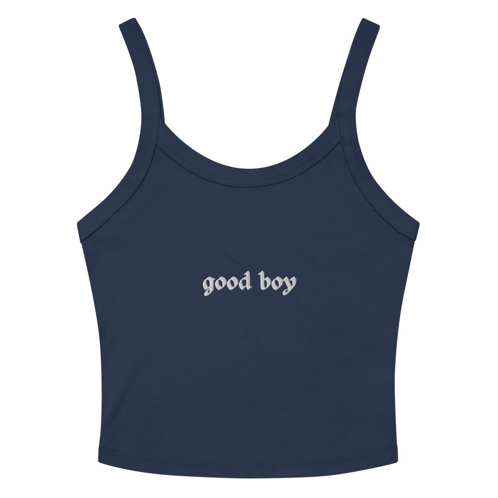 Good Boy Baby Tank in French Navy