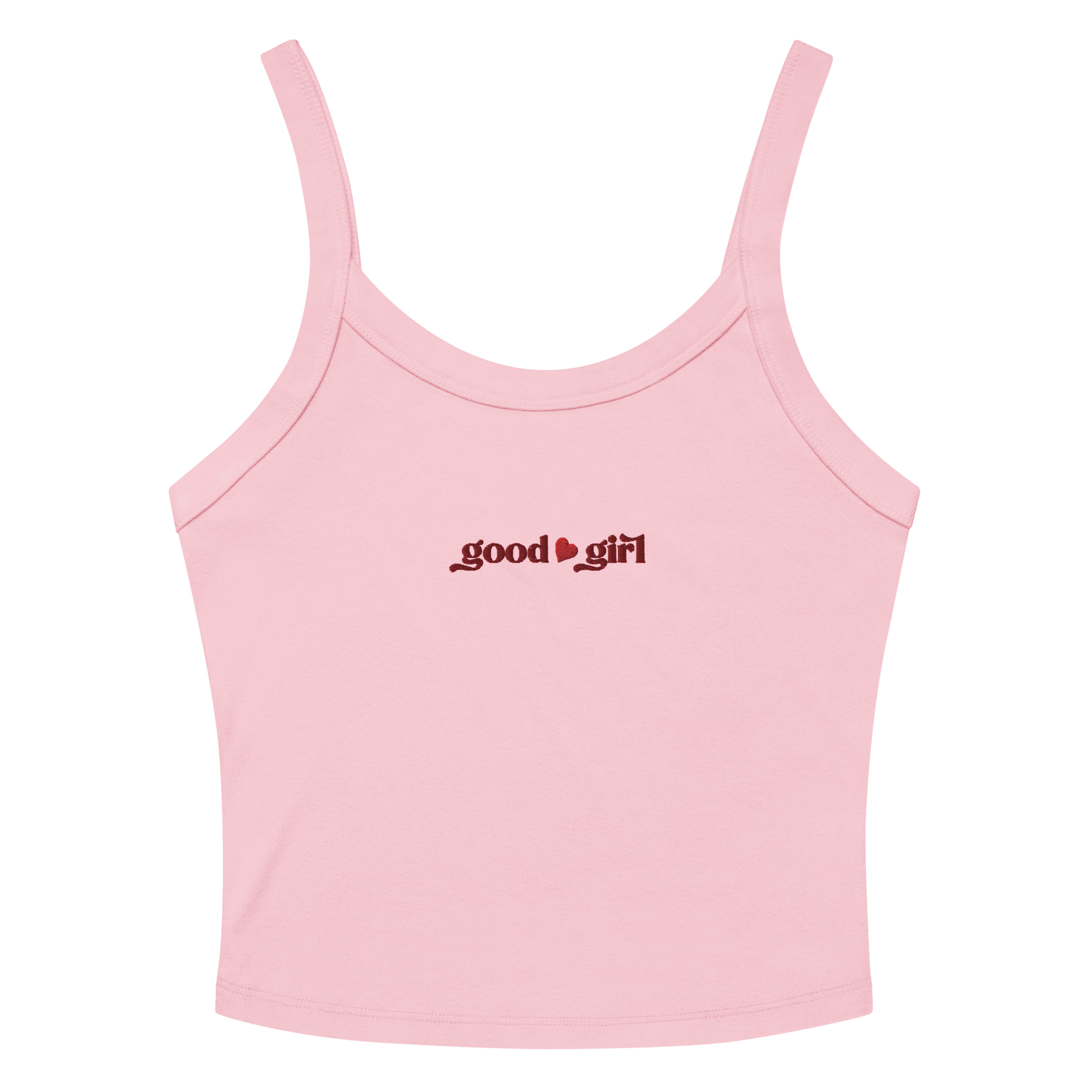 Good Girl Baby Tank with Retro Red Icing